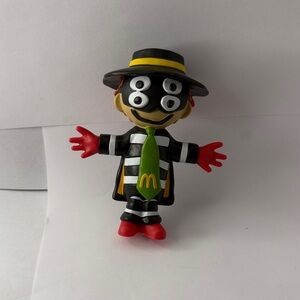 McDonald's Hamburglar Figure - Black, Red & Green Accents